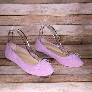 Market & Spruce Suede Ballet Flats